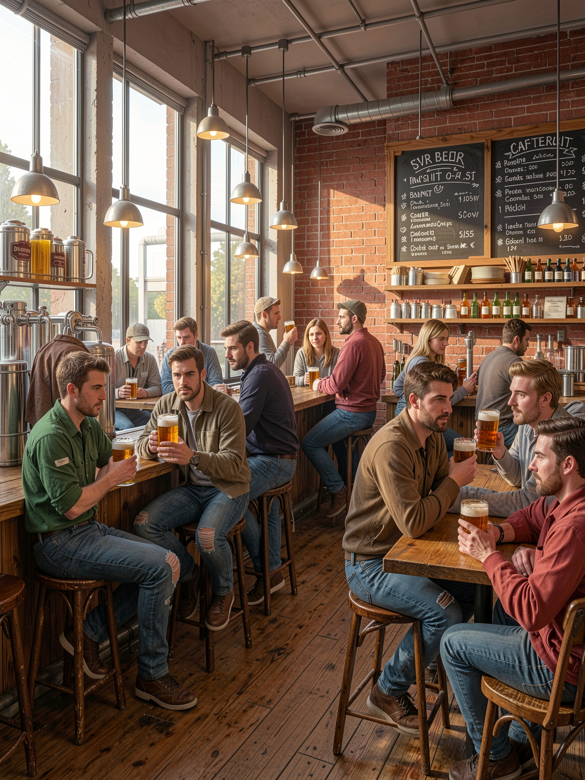 La salle du pub Double Dièse